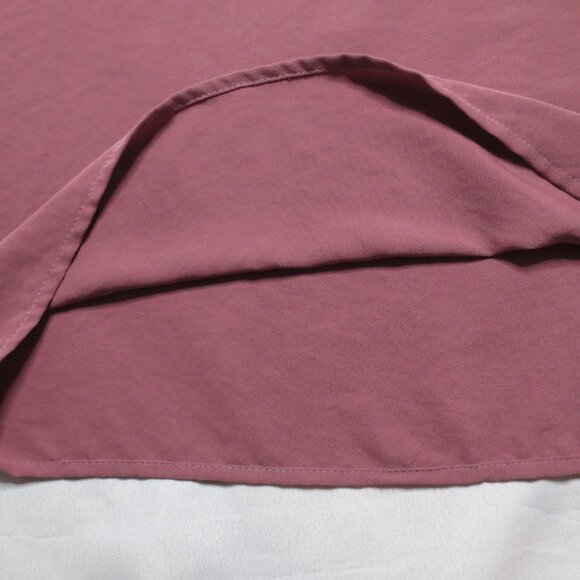 EVERLY womens DRESS rose TULIP SLEEVE pink ANTHROPOLOGIE shift SIZE M - Picture 2 of 7